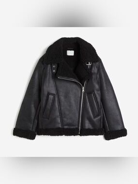 H&M oversized Moto jacket